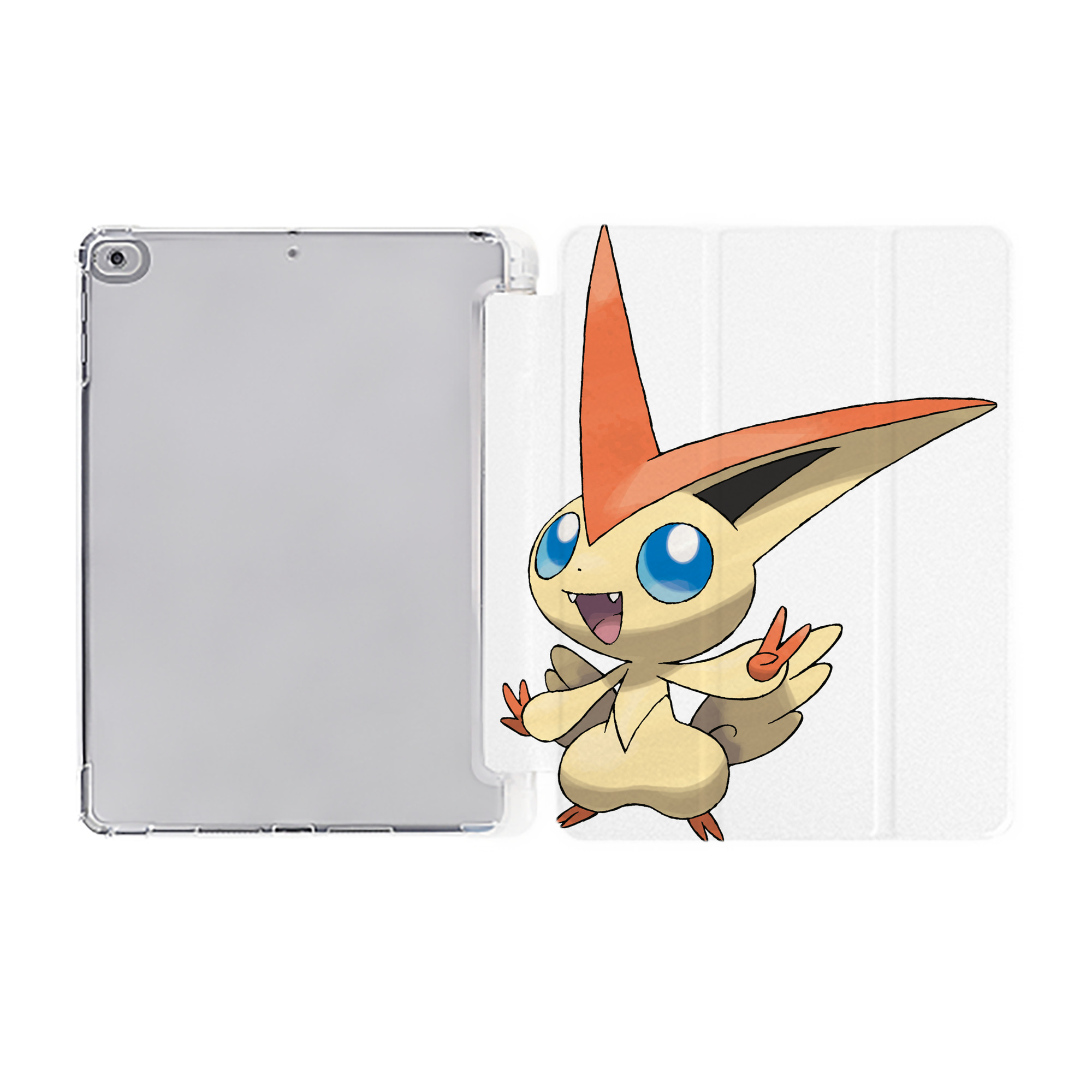 （画像用） ポケットモンスター Pokémon IPad ケース ペン収納付き 三つ折りスタンド PUレザー×シリコン 対応機種9.5/10.5/10.9インチ